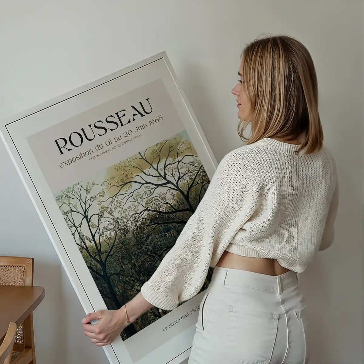Henri Roussaeu Exhibition Museum Poster