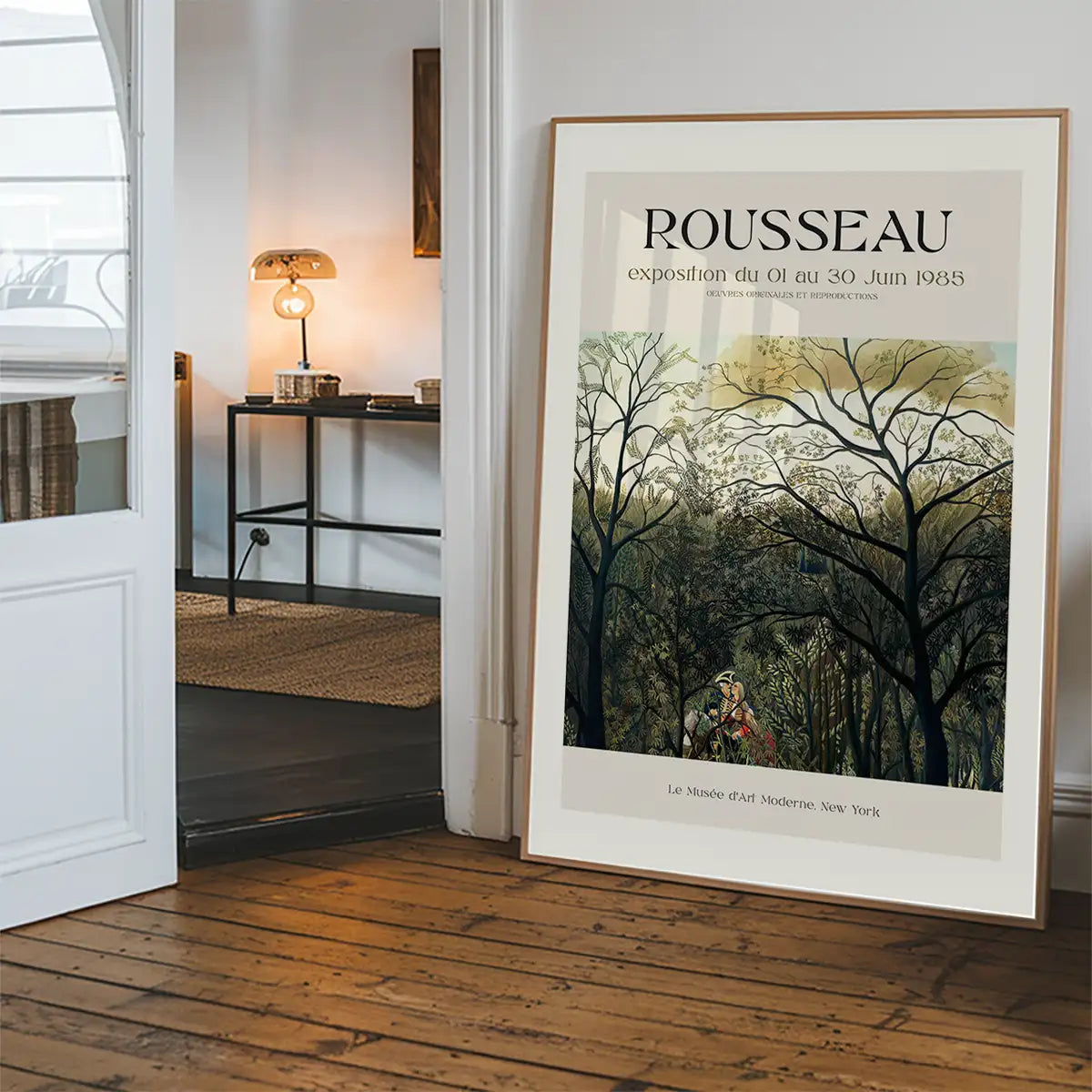Henri Roussaeu Exhibition Museum Poster