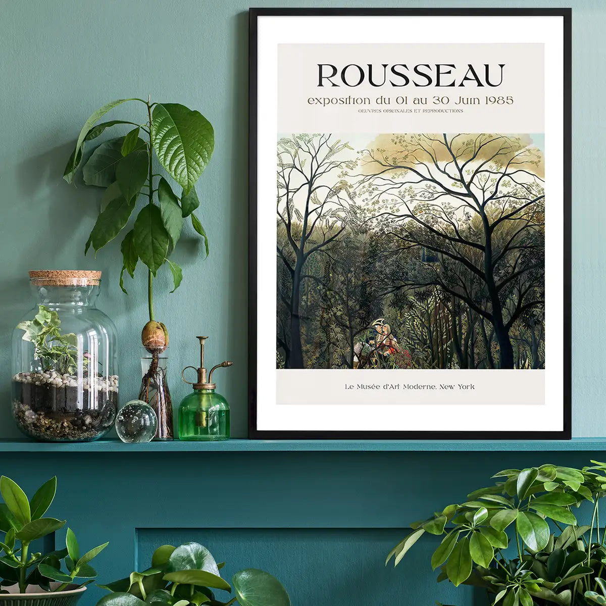 Henri Roussaeu Exhibition Museum Poster