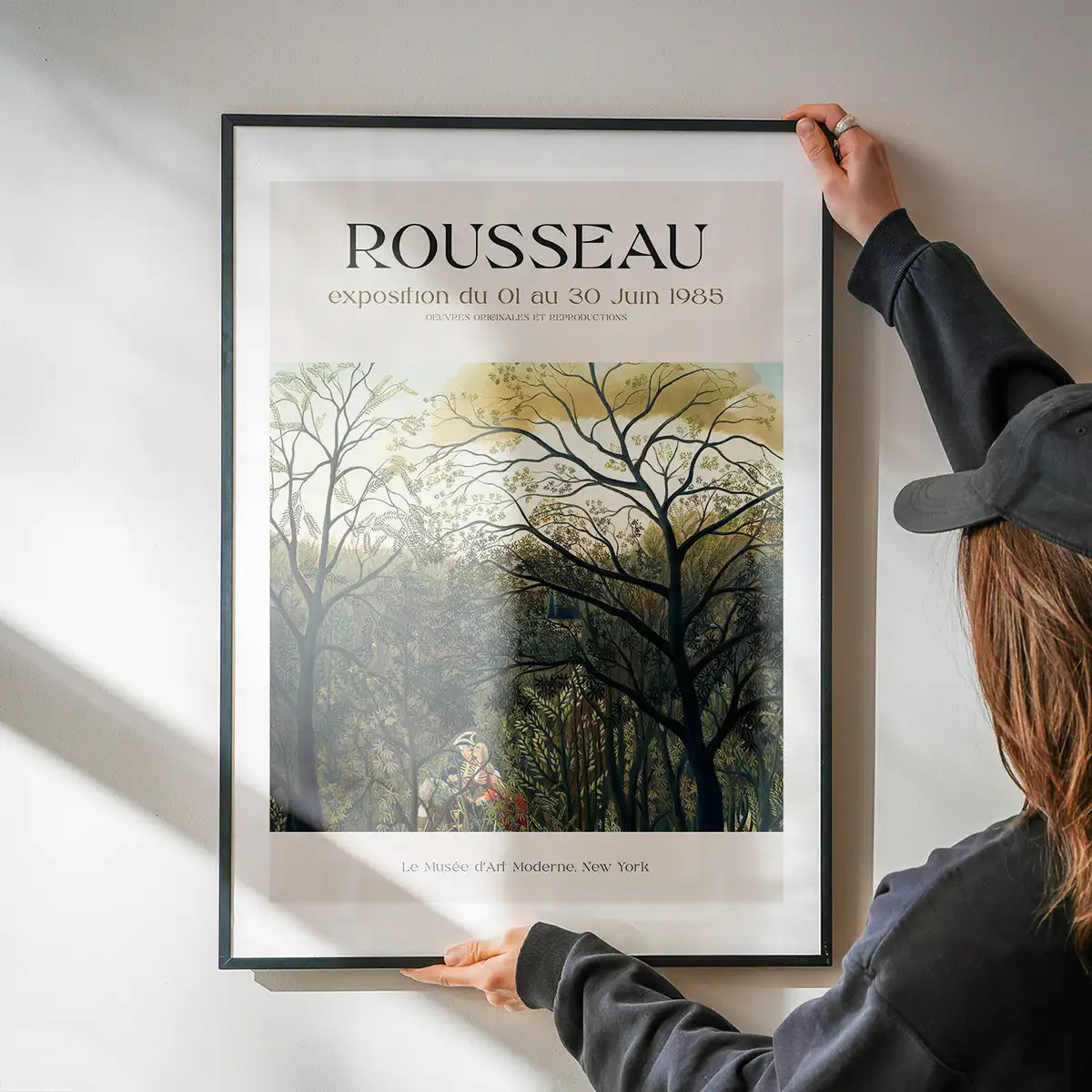 Henri Roussaeu Exhibition Museum Poster