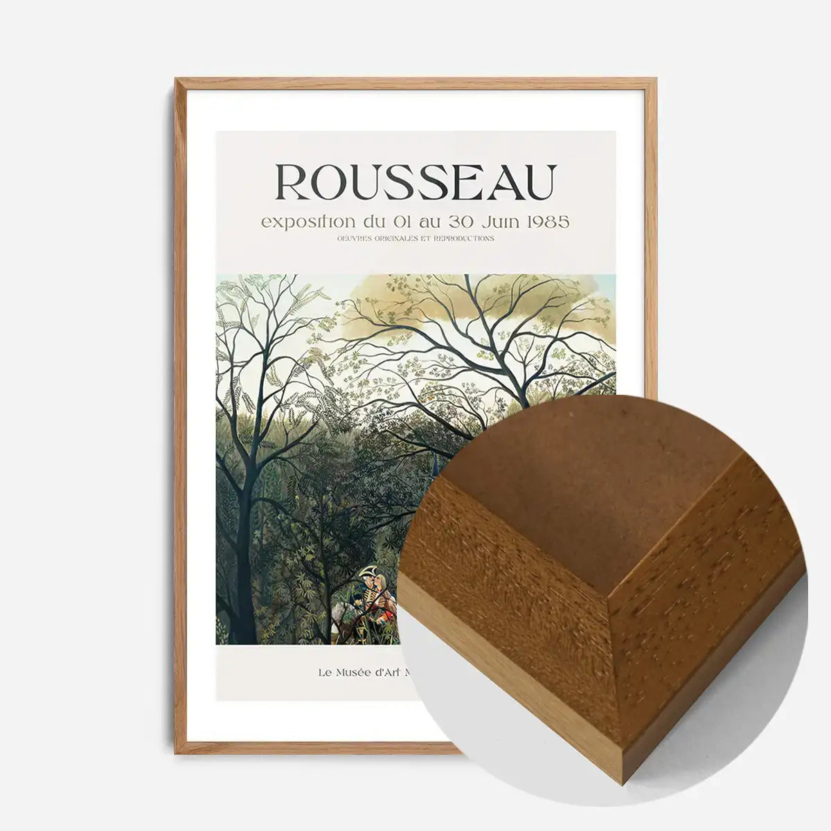 Henri Roussaeu Exhibition Museum Poster