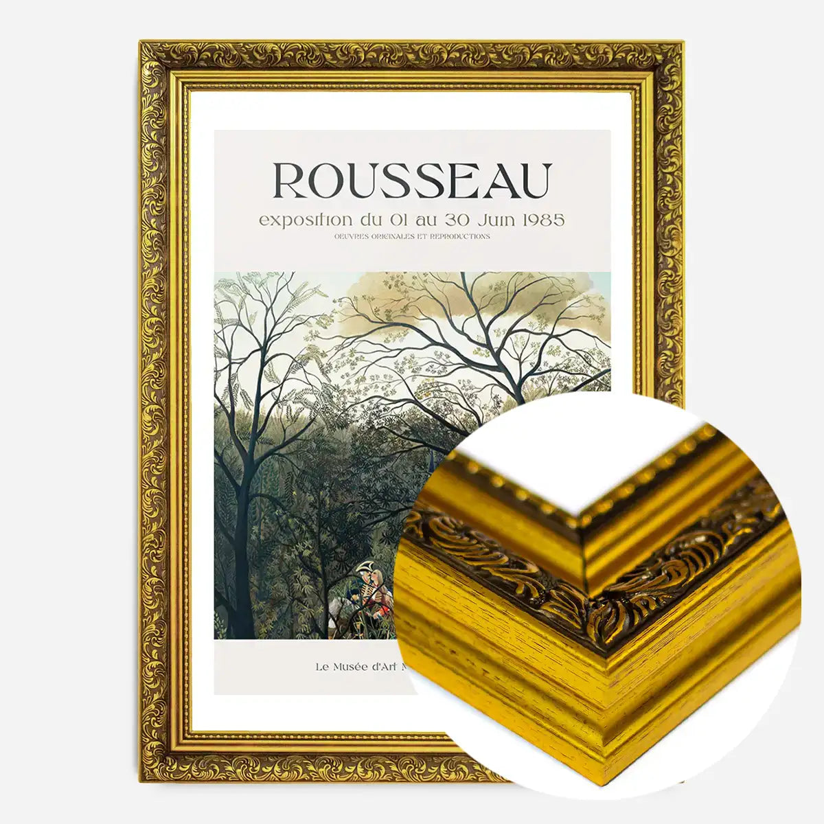 Henri Roussaeu Exhibition Museum Poster