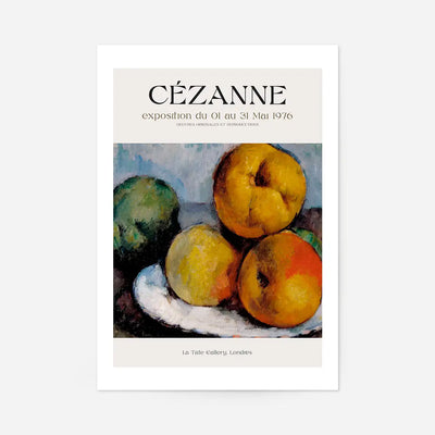 Paul Cézanne Exhibition Museum Poster