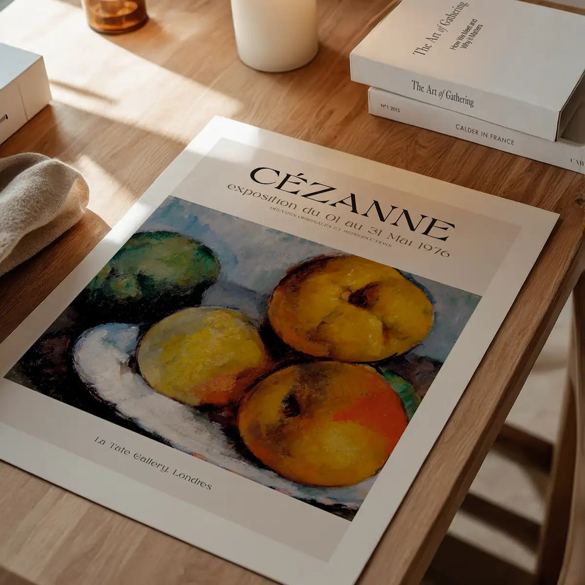 Paul Cézanne Exhibition Museum Poster