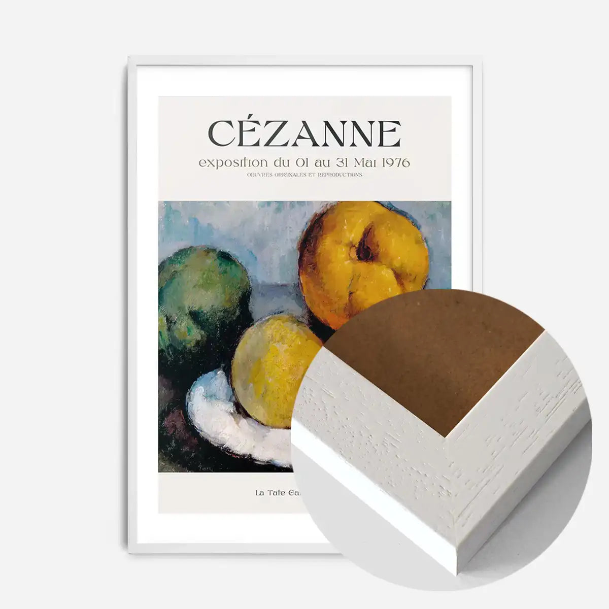 Paul Cézanne Exhibition Museum Poster