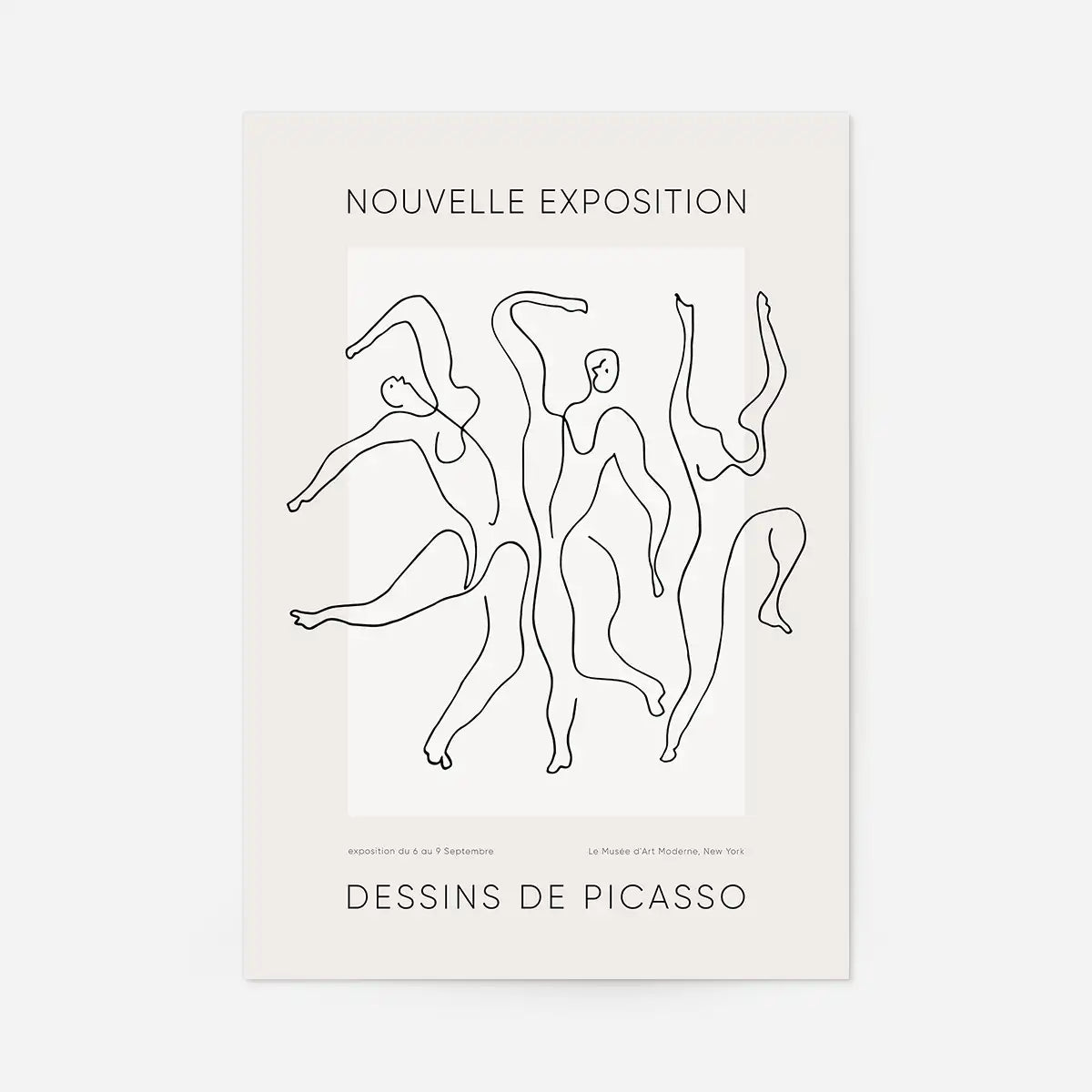 Picasso Nouvelle Exhibition Poster