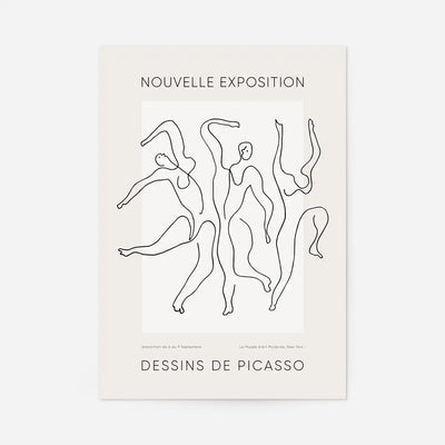 Picasso Nouvelle Exhibition Poster