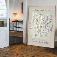 Picasso Nouvelle Exhibition Poster