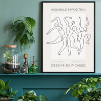 Picasso Nouvelle Exhibition Poster