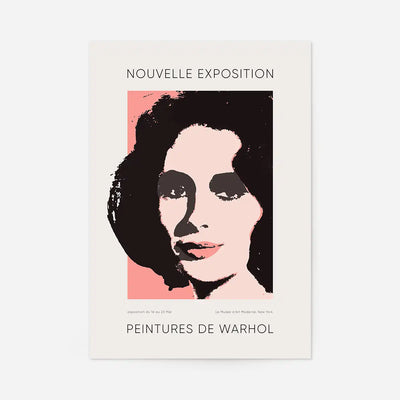 Warhol Nouvelle Exhibition Poster