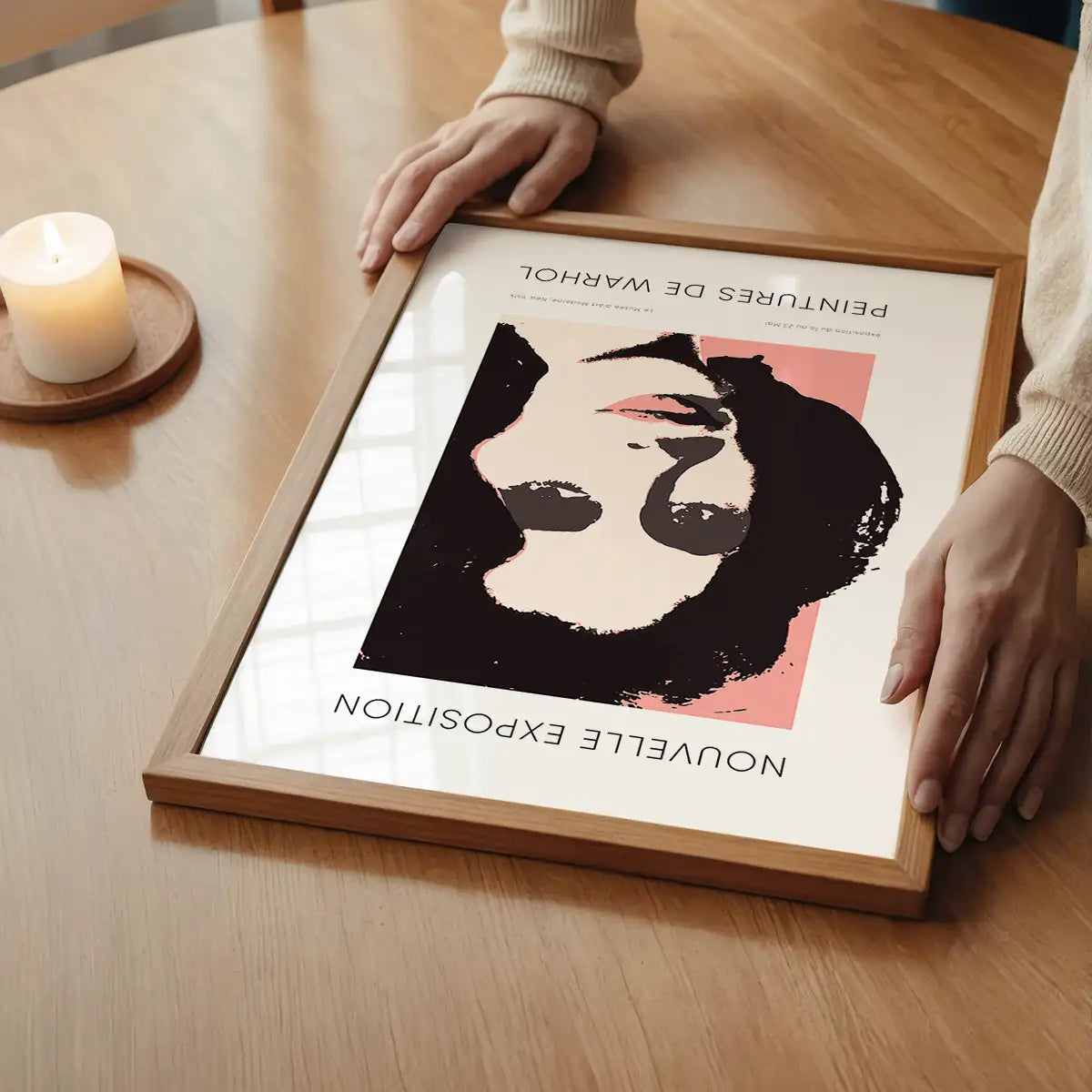 Warhol Nouvelle Exhibition Poster