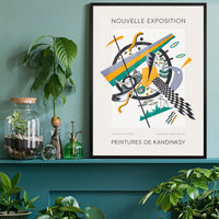 Kandinsky Nouvelle Exhibition Poster