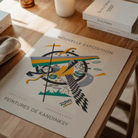 Kandinsky Nouvelle Exhibition Poster