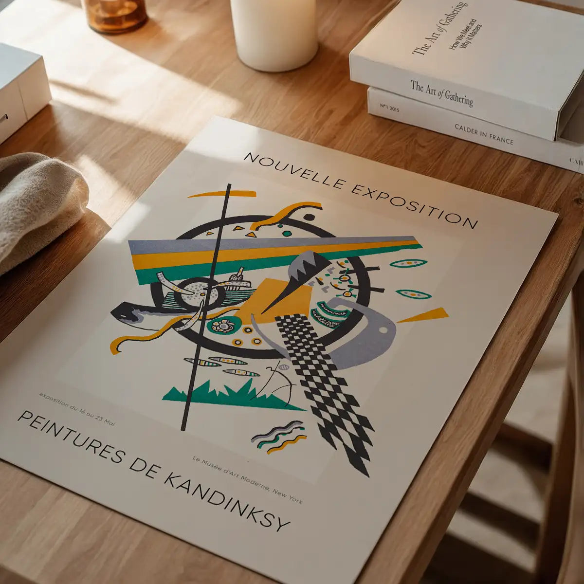 Kandinsky Nouvelle Exhibition Poster