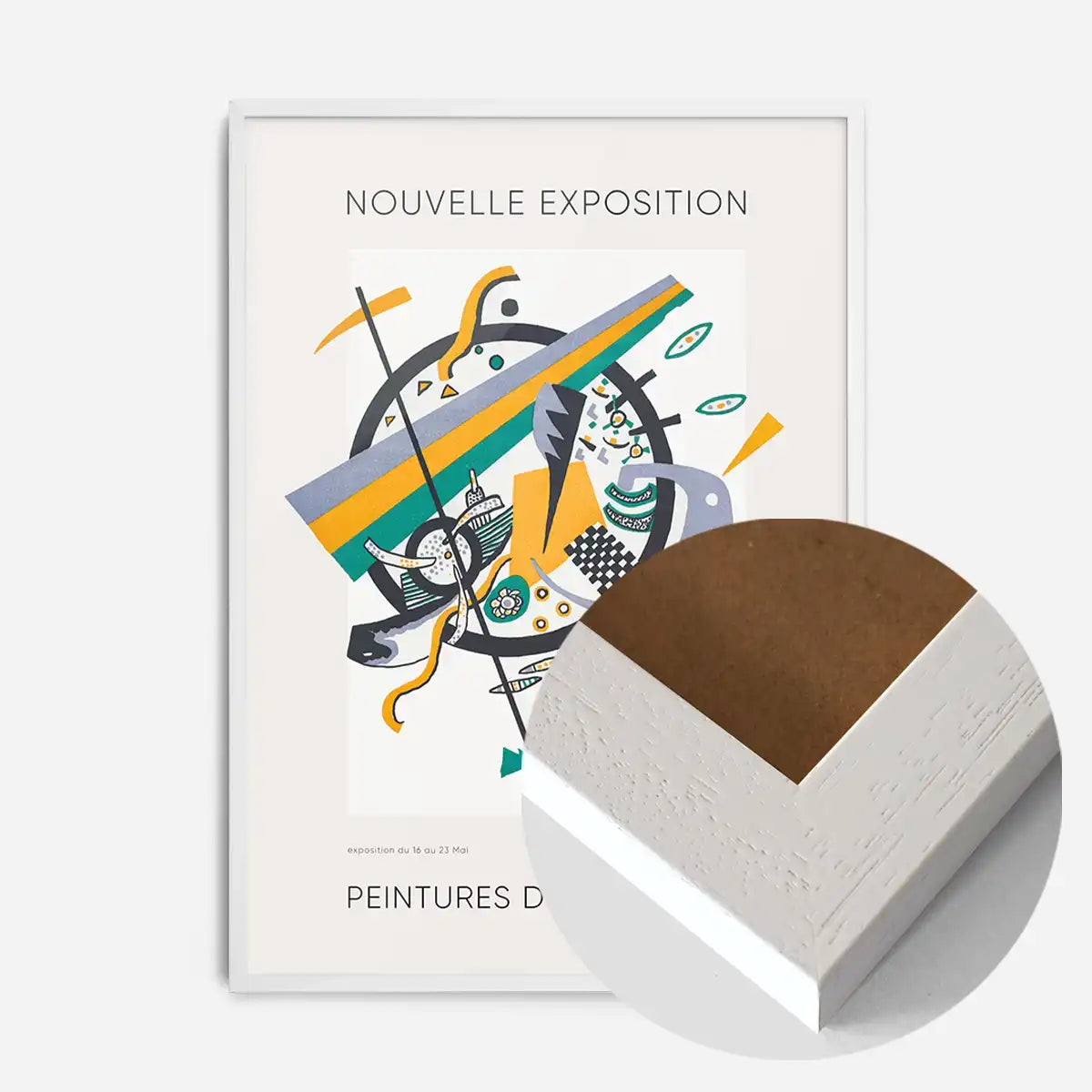 Kandinsky Nouvelle Exhibition Poster