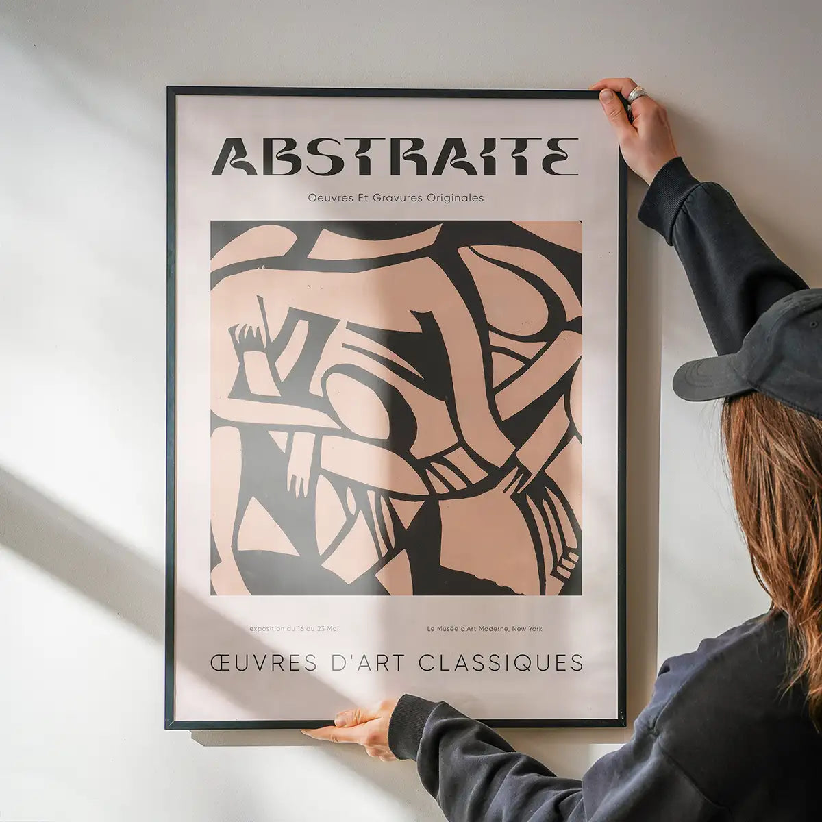 Abstract Art Museum Poster