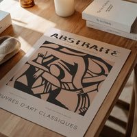 Abstract Art Museum Poster