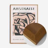 Abstract Art Museum Poster
