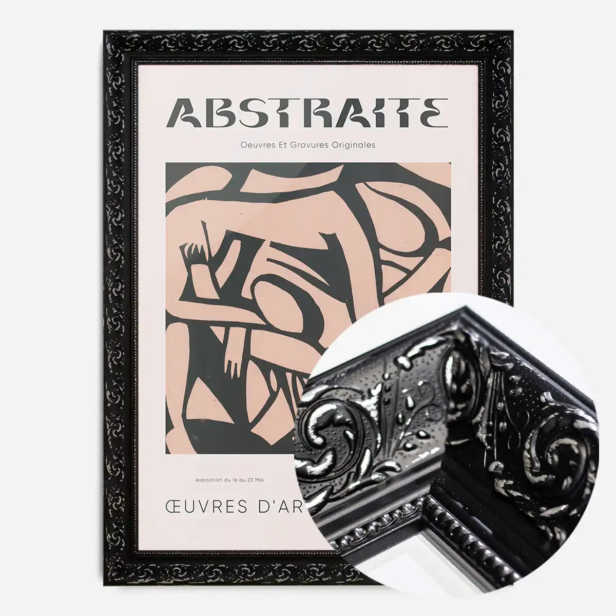 Abstract Art Museum Poster