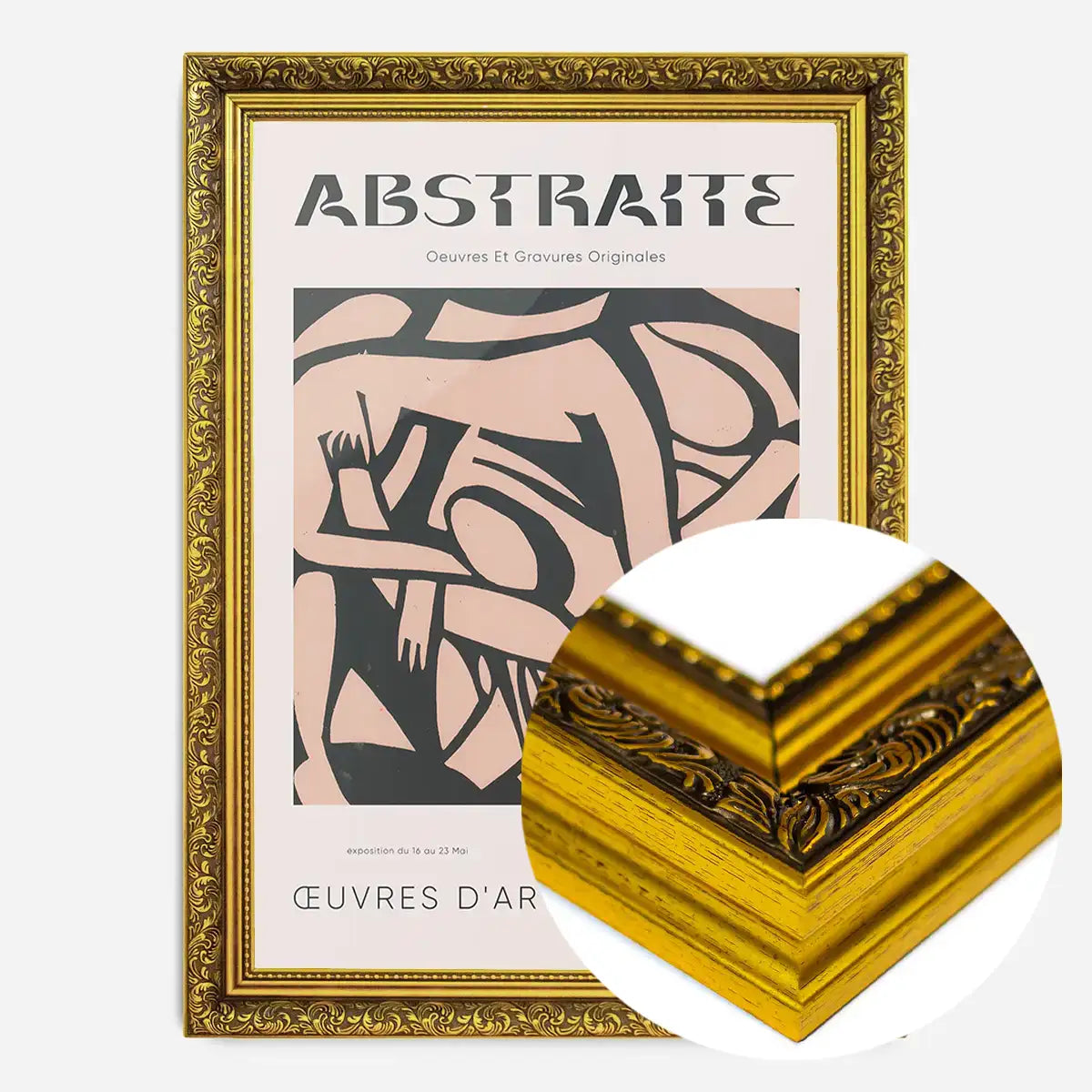 Abstract Art Museum Poster