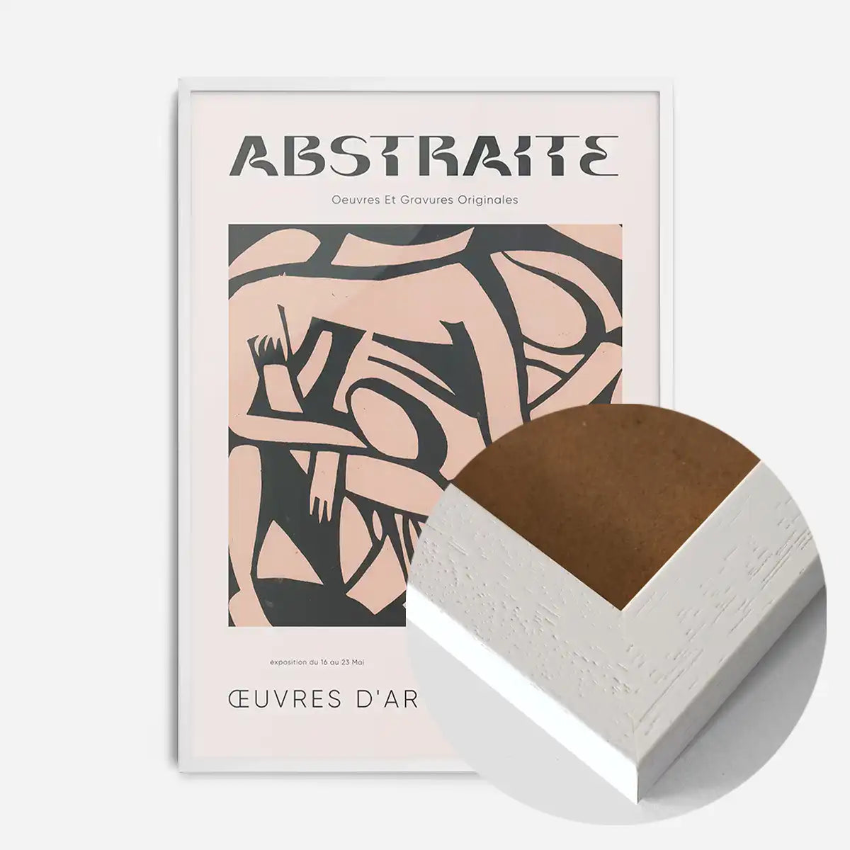 Abstract Art Museum Poster