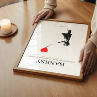 Banksy Exhibition Museum Poster