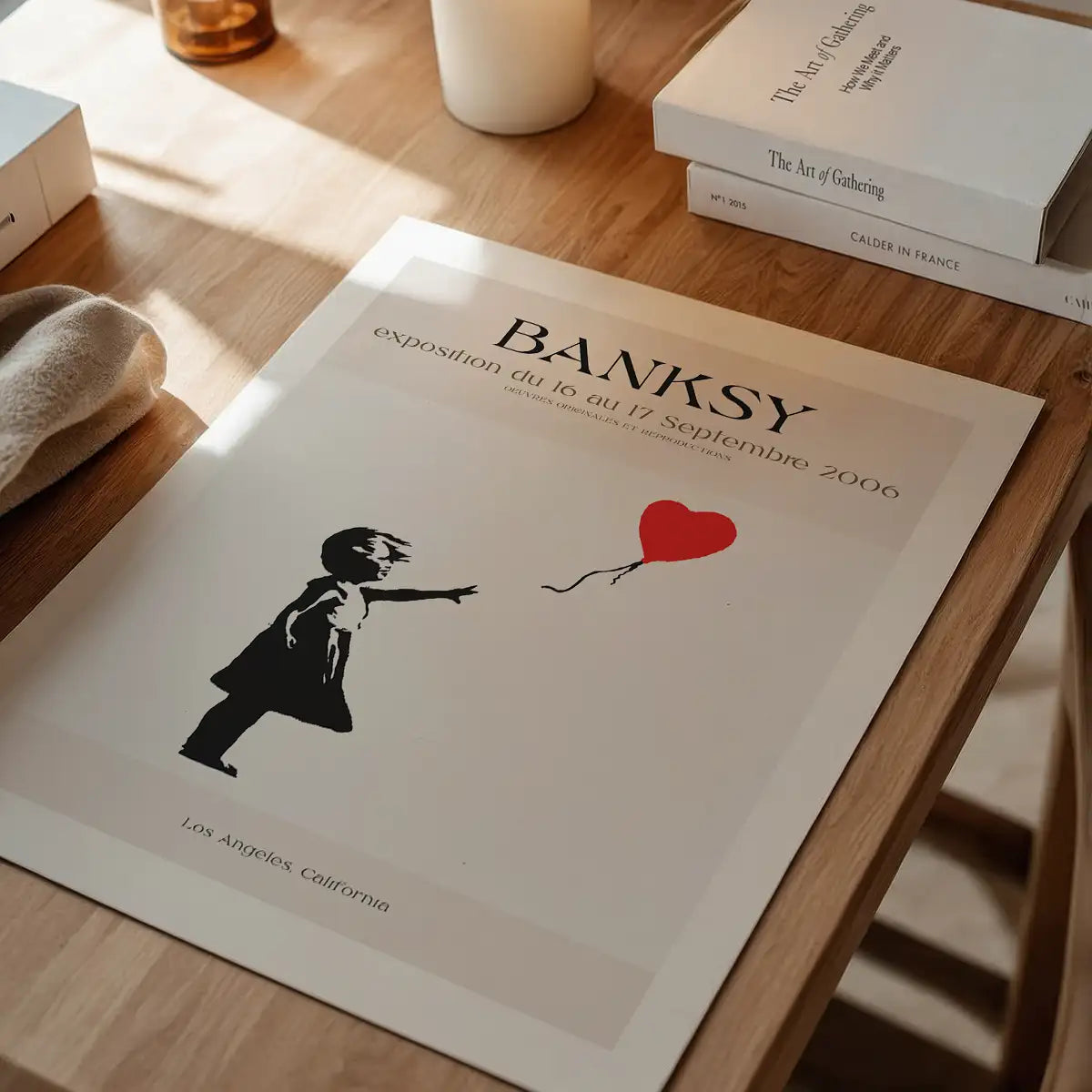Banksy Exhibition Museum Poster