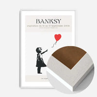 Banksy Exhibition Museum Poster
