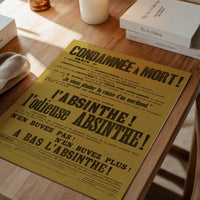 Absinthe Typography Poster