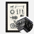 Black Ornate Frame