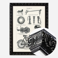 Vintage Bicycle Illustration Cycling Print