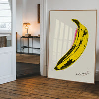Warhol Banana Popart Print