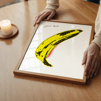 Warhol Banana Popart Print