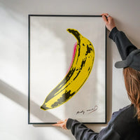 Warhol Banana Popart Print
