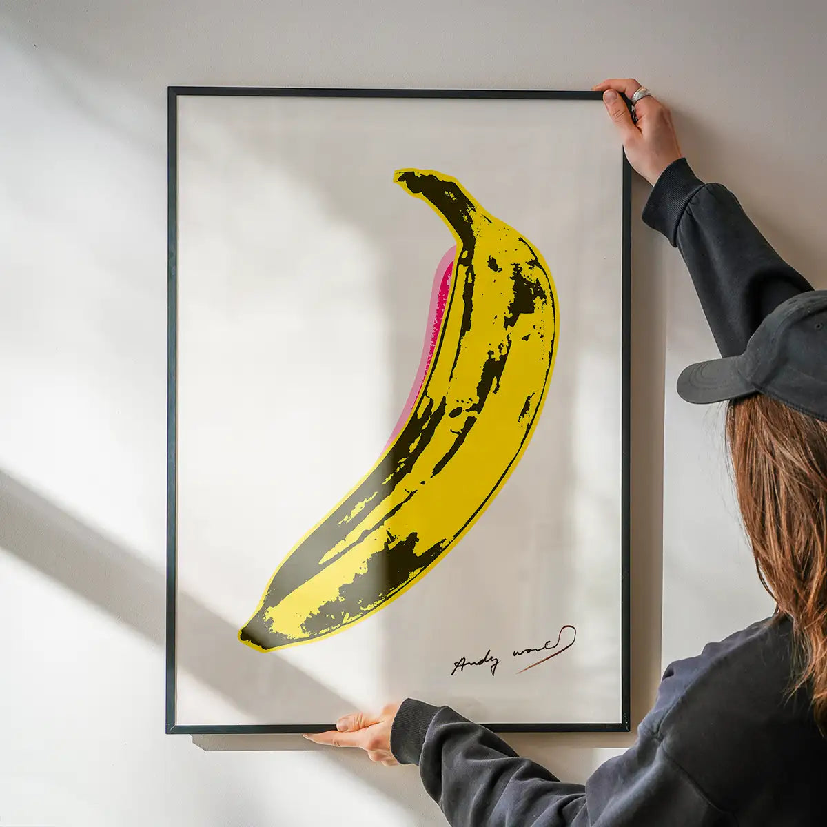 Warhol Banana Popart Print