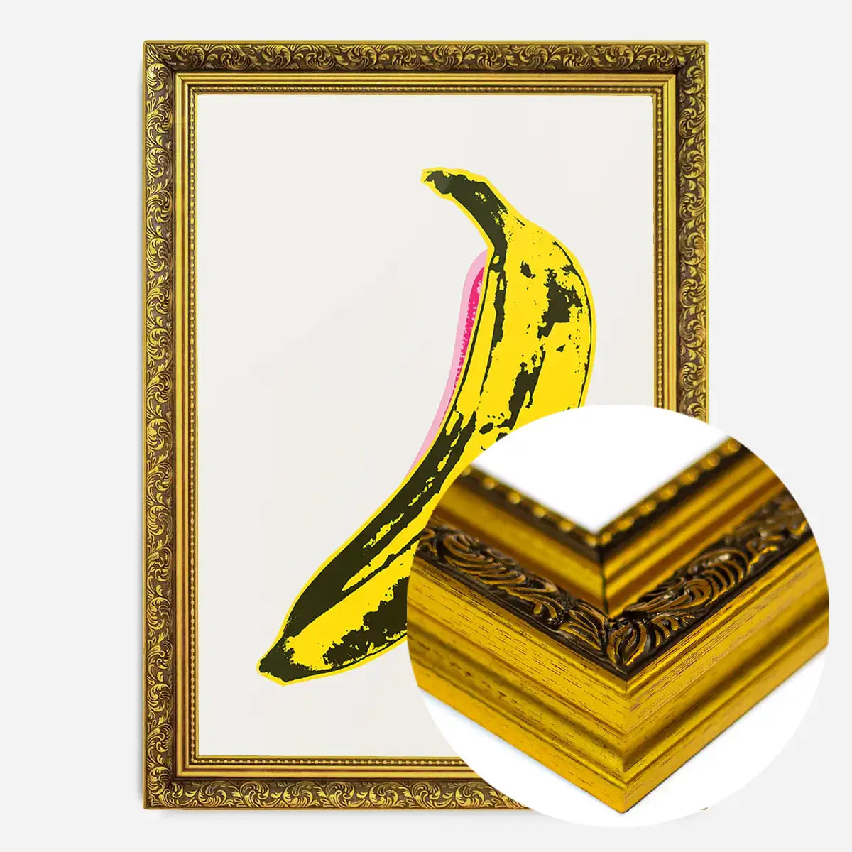 Warhol Banana Popart Print