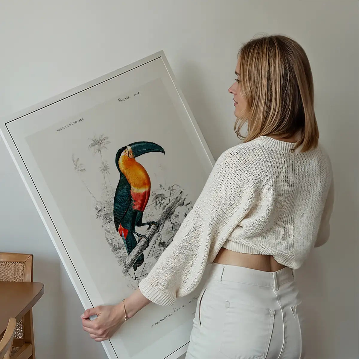 Toucan Vintage Bird Print