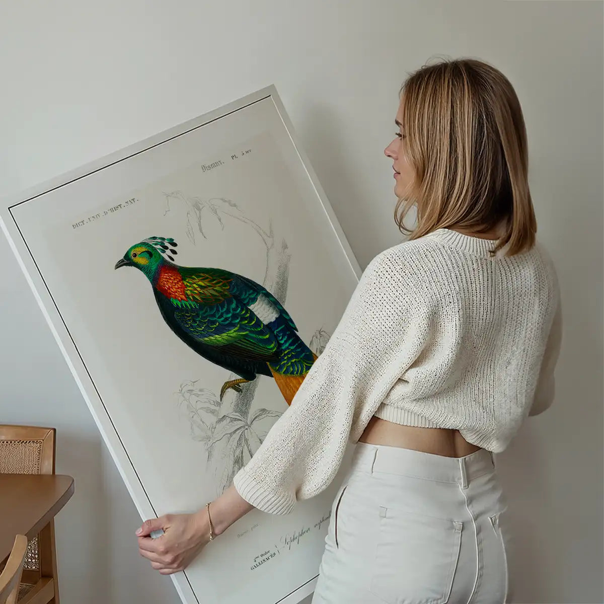 Pheasant Vintage Bird Print