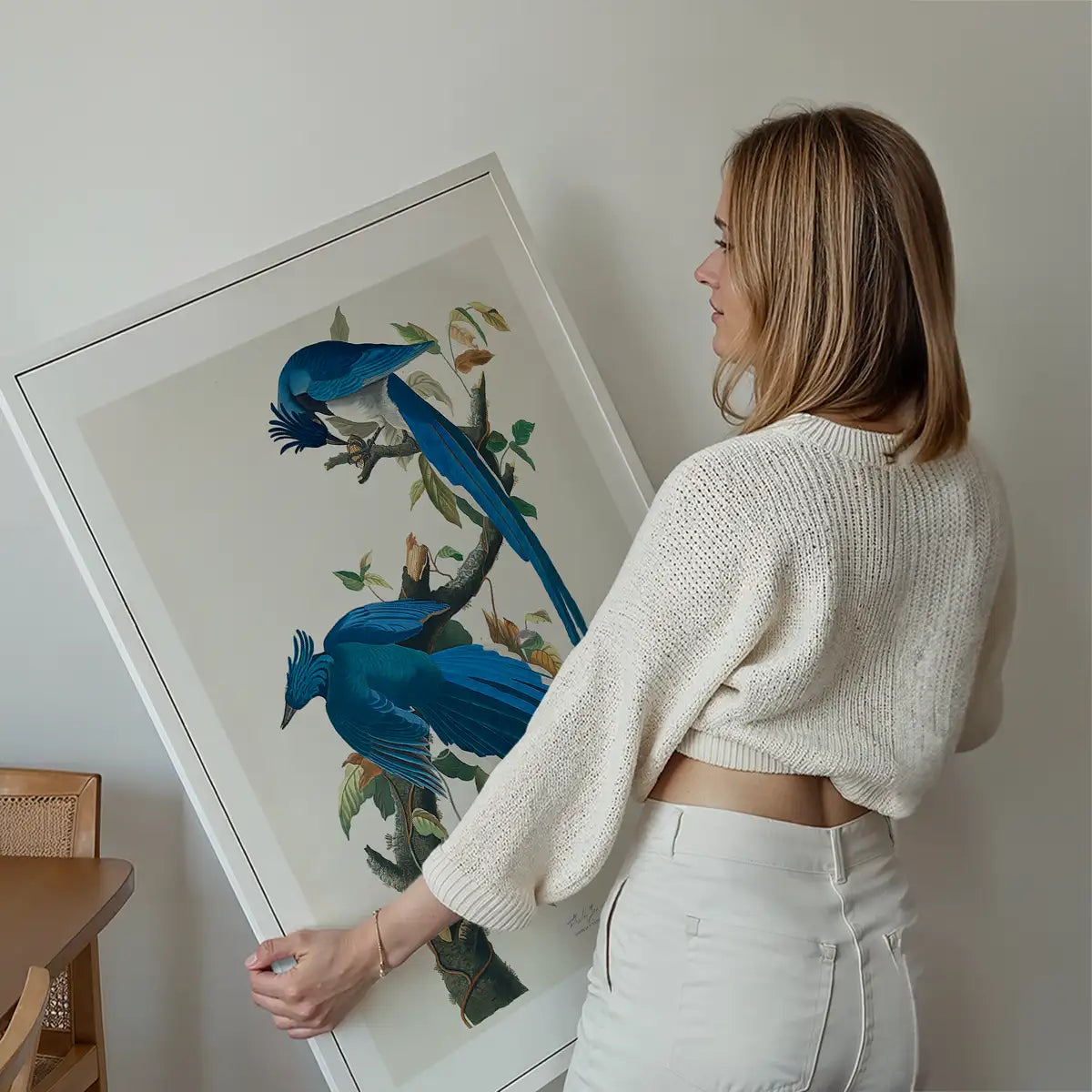 Columbia Jay Vintage Bird Print