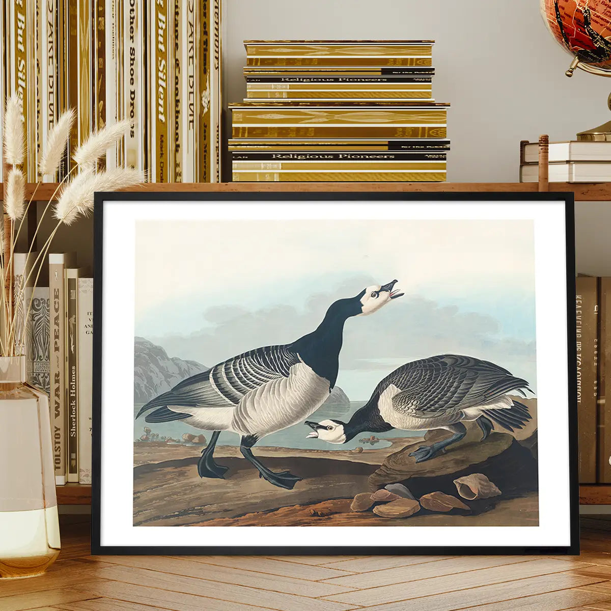 Barnacle Goose Vintage Bird Print
