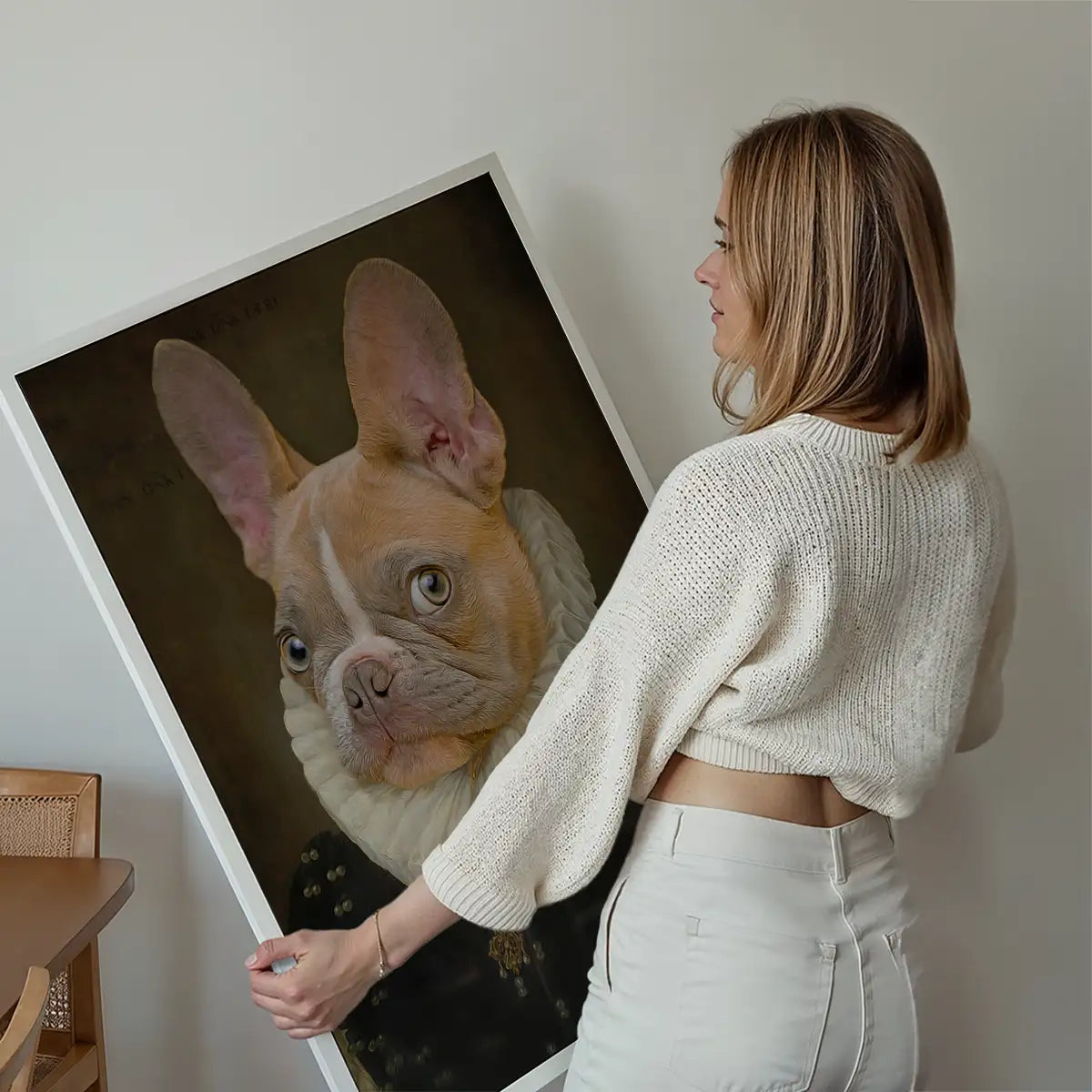 French Bulldog Portrait Print