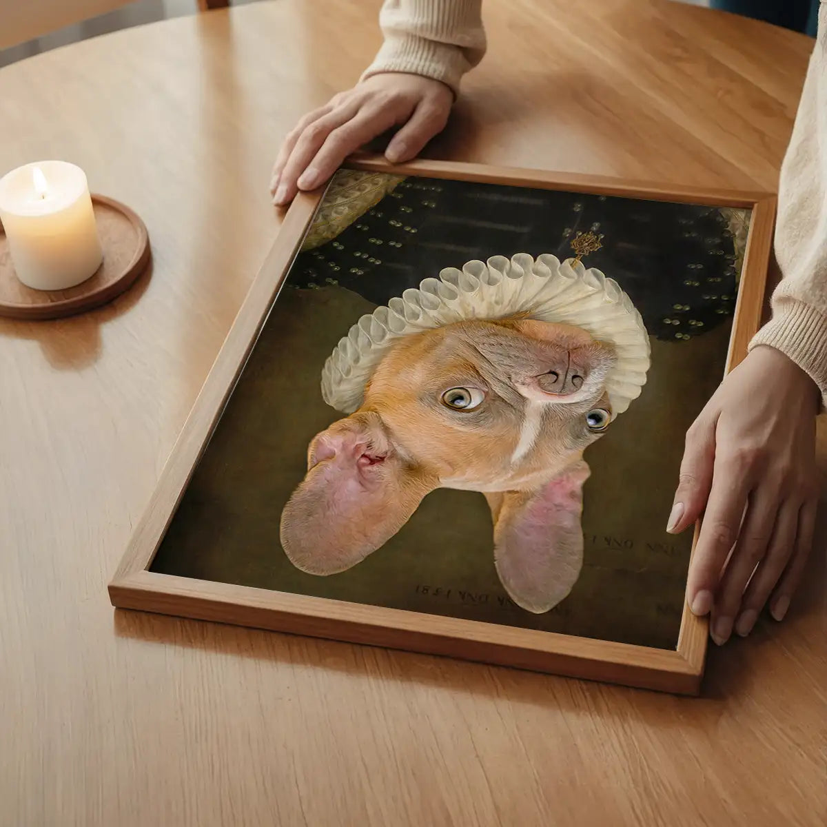 French Bulldog Portrait Print