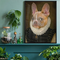 French Bulldog Portrait Print
