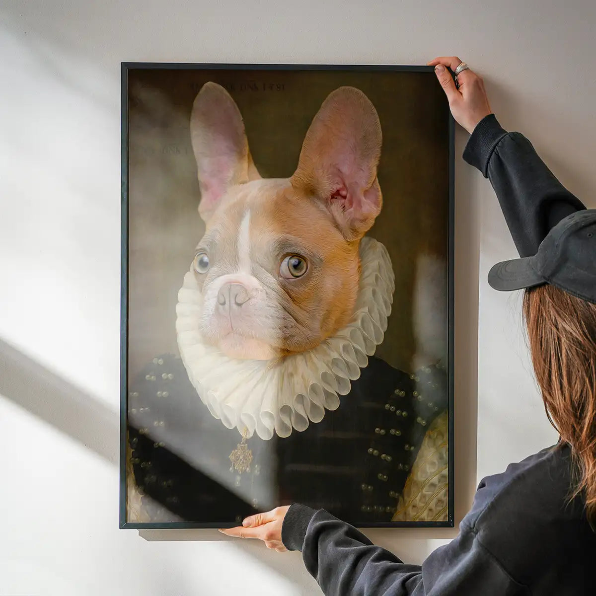 French Bulldog Portrait Print