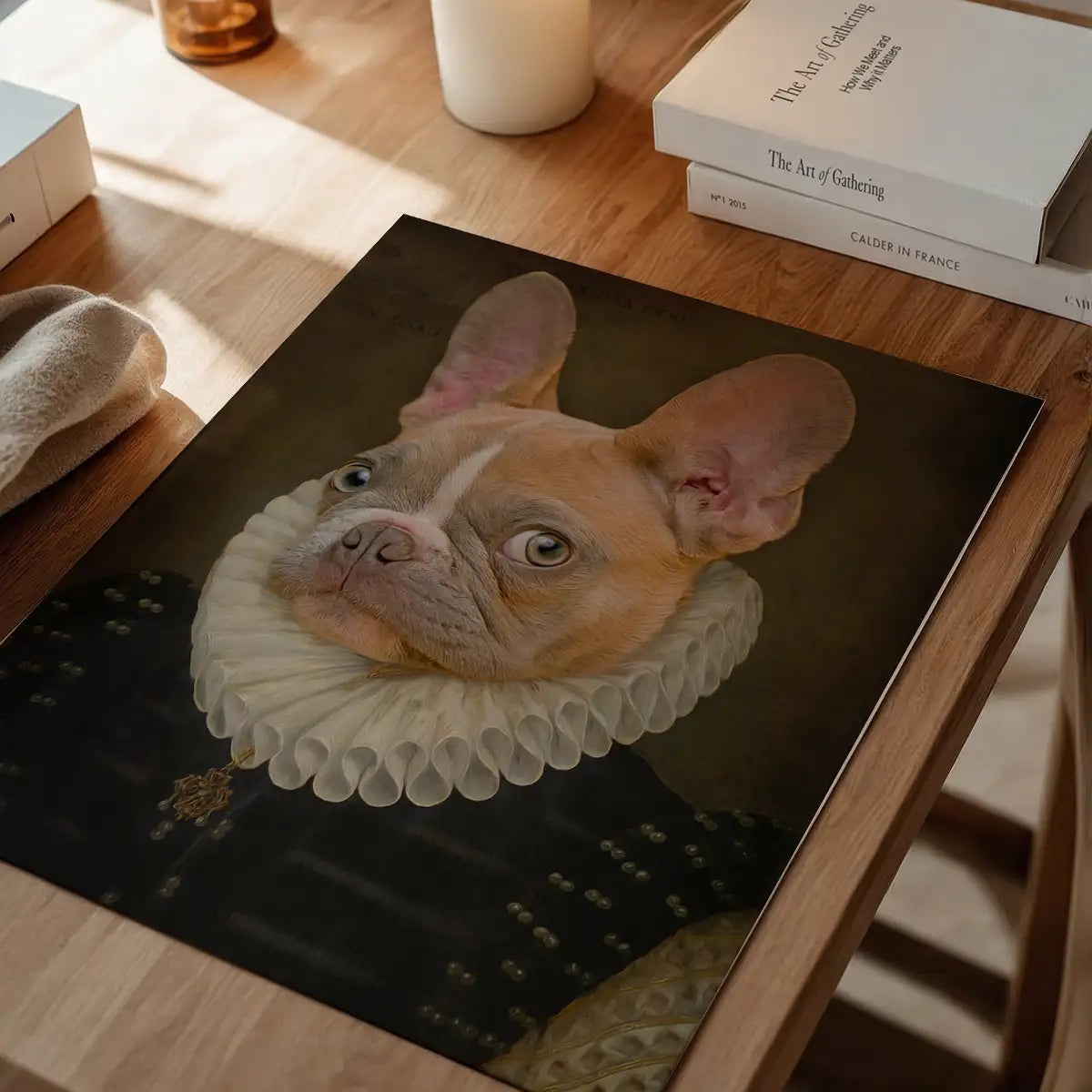 French Bulldog Portrait Print