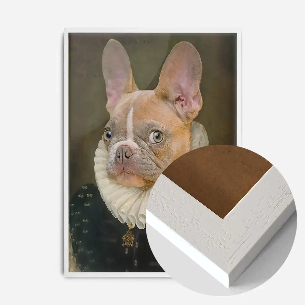 French Bulldog Portrait Print