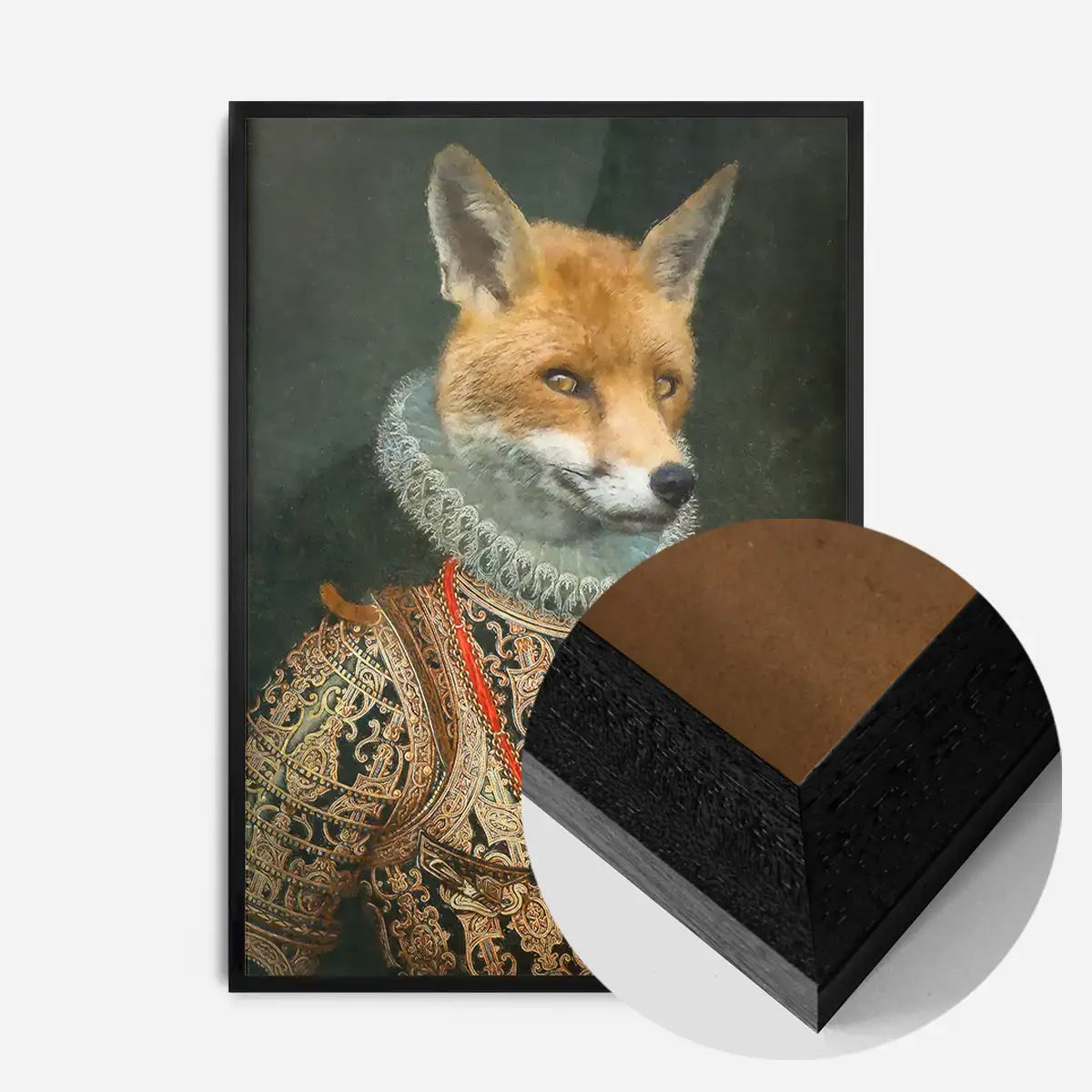 Fox Portrait Print