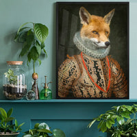 Fox Portrait Print