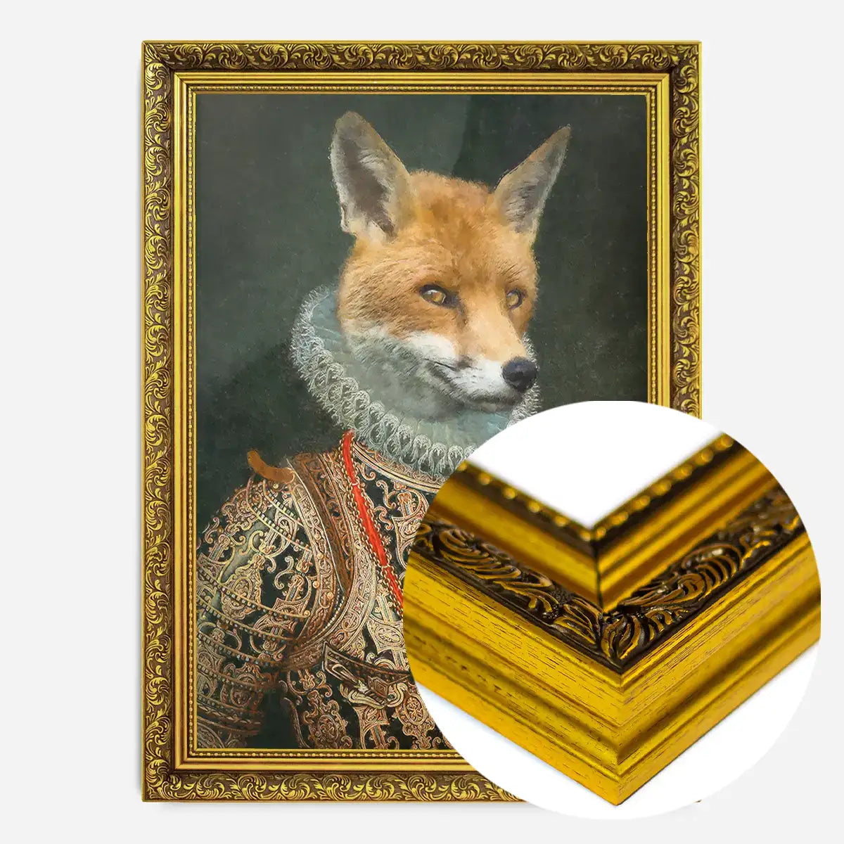 Fox Portrait Print