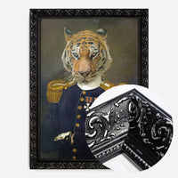 Lieutenant Tiger Portrait Print